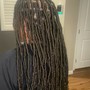 5 Braids Straight back