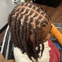 Locs roots color touch up