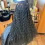 Smedium Knotless Braids w/ Shampoo and blow dry