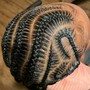 Fulani Boho Braids with knotless Boho Individuals