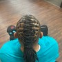 Kid's Loc Retwist Above Ear