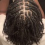 Loc Retwist w/Aloe Massage