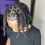 Loc Retwist w/Aloe Massage