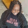 Jumbo knotless Braids