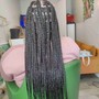 Jumbo knotless Braids