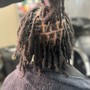 Locs over dreadlocks