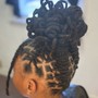 Loc Retwist and Style (arm pit length)