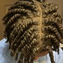 Dye Root Touch up on Natural hair