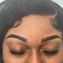 Eyebrow wax and tint