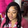 Lace front quick weave