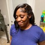 Lace front quick weave