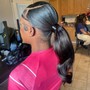 Closure quick weave