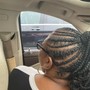 Kinky Twist Updo