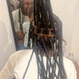 Smedium knotless braids