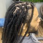 Starter locs (2 strands)