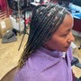 Knotless Braids medium mid back