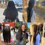 Boho Knotless braids Large butt length