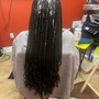 Knotless Braids medium butt length