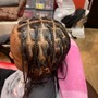 Kid's knotless Braids large 10 & under