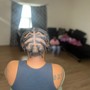 Men freestyle cornrows