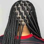 L Knotless Braids