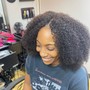 Crochet V/U Part Wig Down