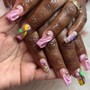 Med Acrylic Nails