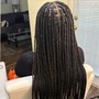 2-4 straight back braids