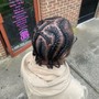 Extended 2 strand twist