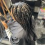 Large knotless Braids