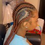 Fulani Braids (knotless braids )