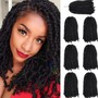 Large Knotless Box Braids