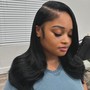 Sleek Ponytail w/frontal