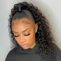 Sleek Ponytail w/frontal