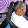 Sleek Ponytail w/frontal