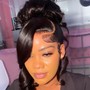 Sleek Ponytail w/frontal