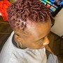 Single Process Color Full Head (Loose hair and locs)