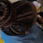 Bantu Ponytails