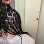 Cornrow braids