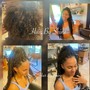 Natural Hair 2 Strand Twists (Medium)