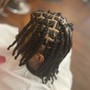 Kid's Loc Retwist Above Ear