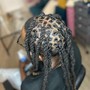 Basic shampoo+Retwist +2 strands or Plaits