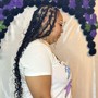 Large Knotless Or Traditional Box Braids