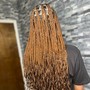 Small Knotless Braids (Mid back Length)