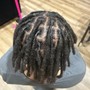 Loc retwist plus style