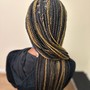 Medium bob boho braids