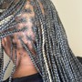 Medium bob boho braids