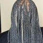 Medium bob boho braids