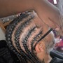 4 cornrows