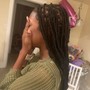 small knotless braids (boho)